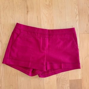 pink express shorts-size 2